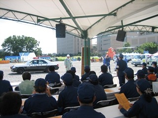 2012年8月26日　川口市防災訓練（１）